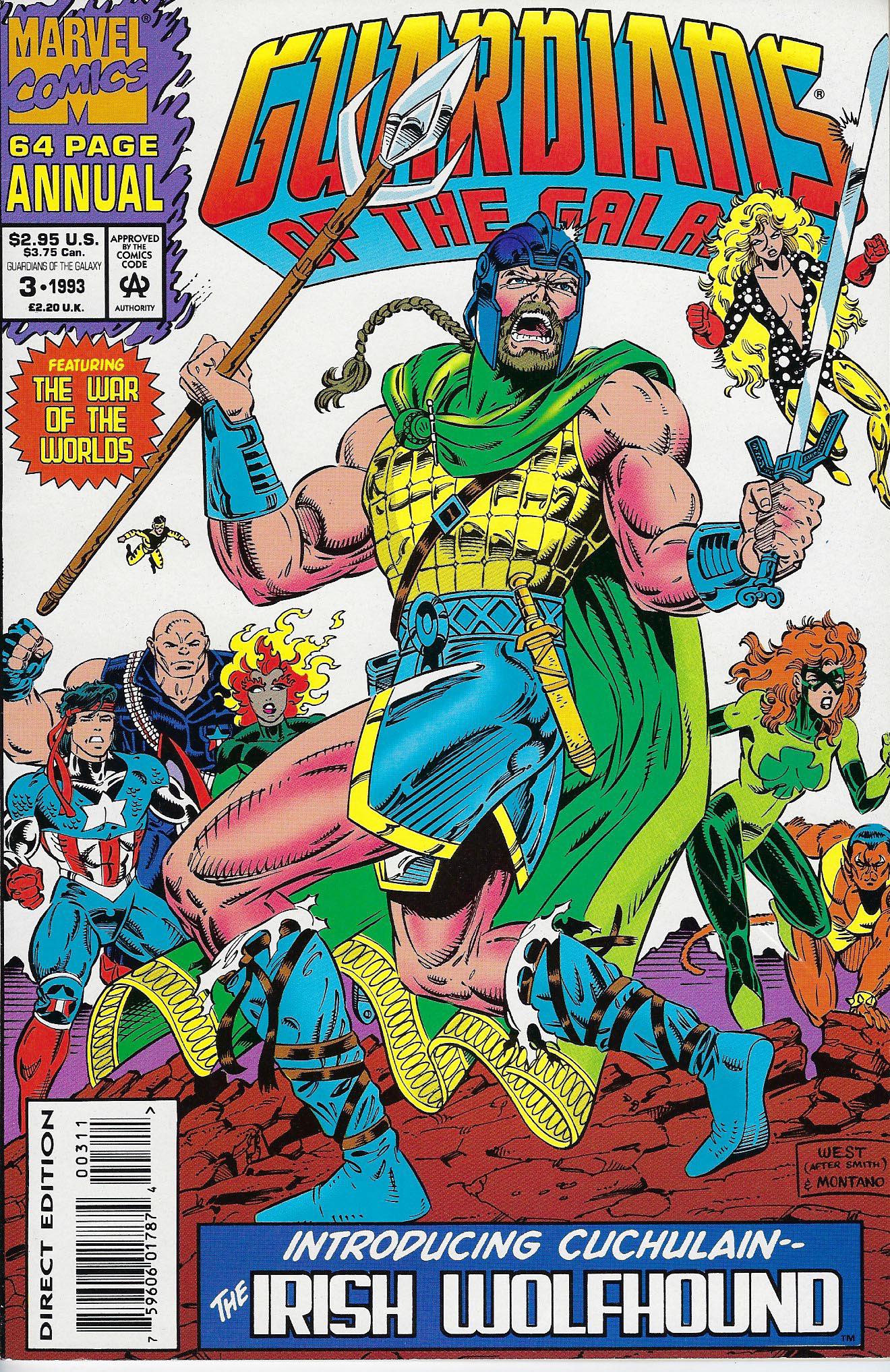 Guardians of the Galaxy Annual Marvel Comic Book #3 (1 of 1)