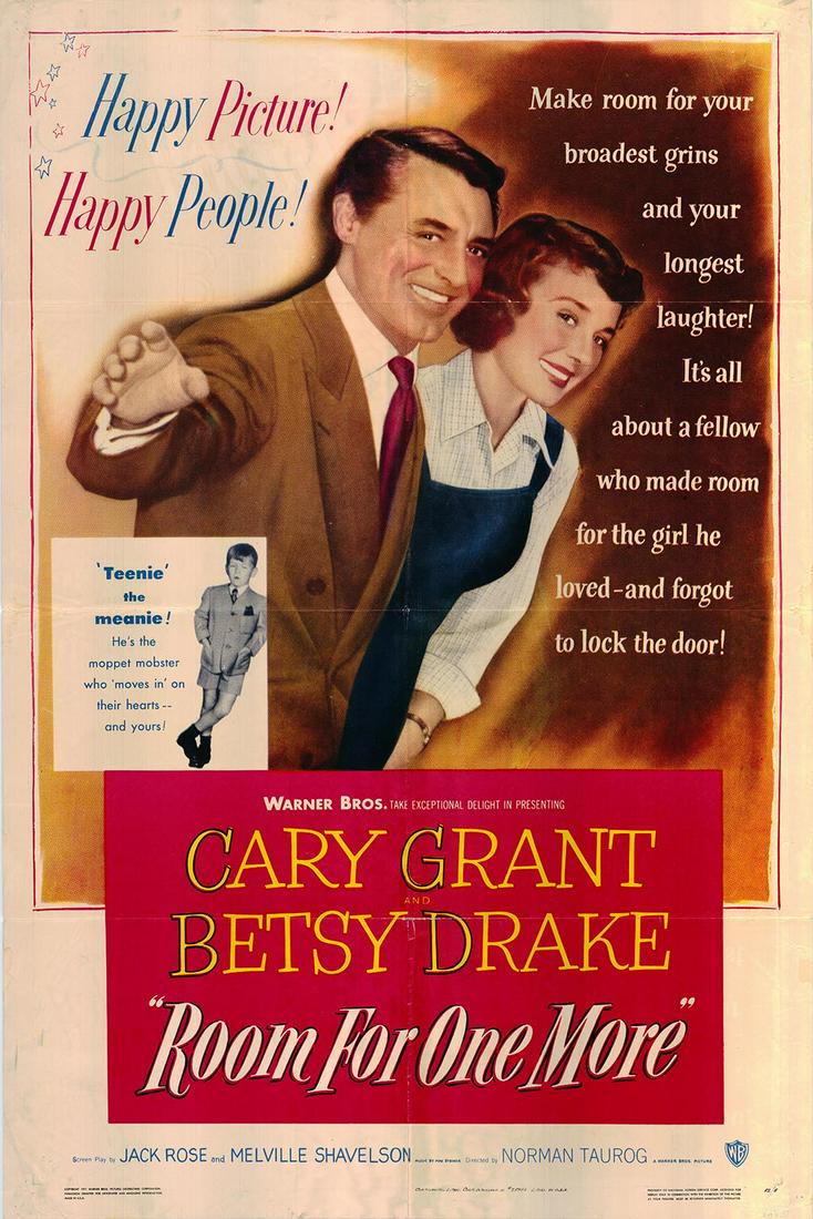 Room for One More original 1952 vintage one sheet movie (1 of 1)