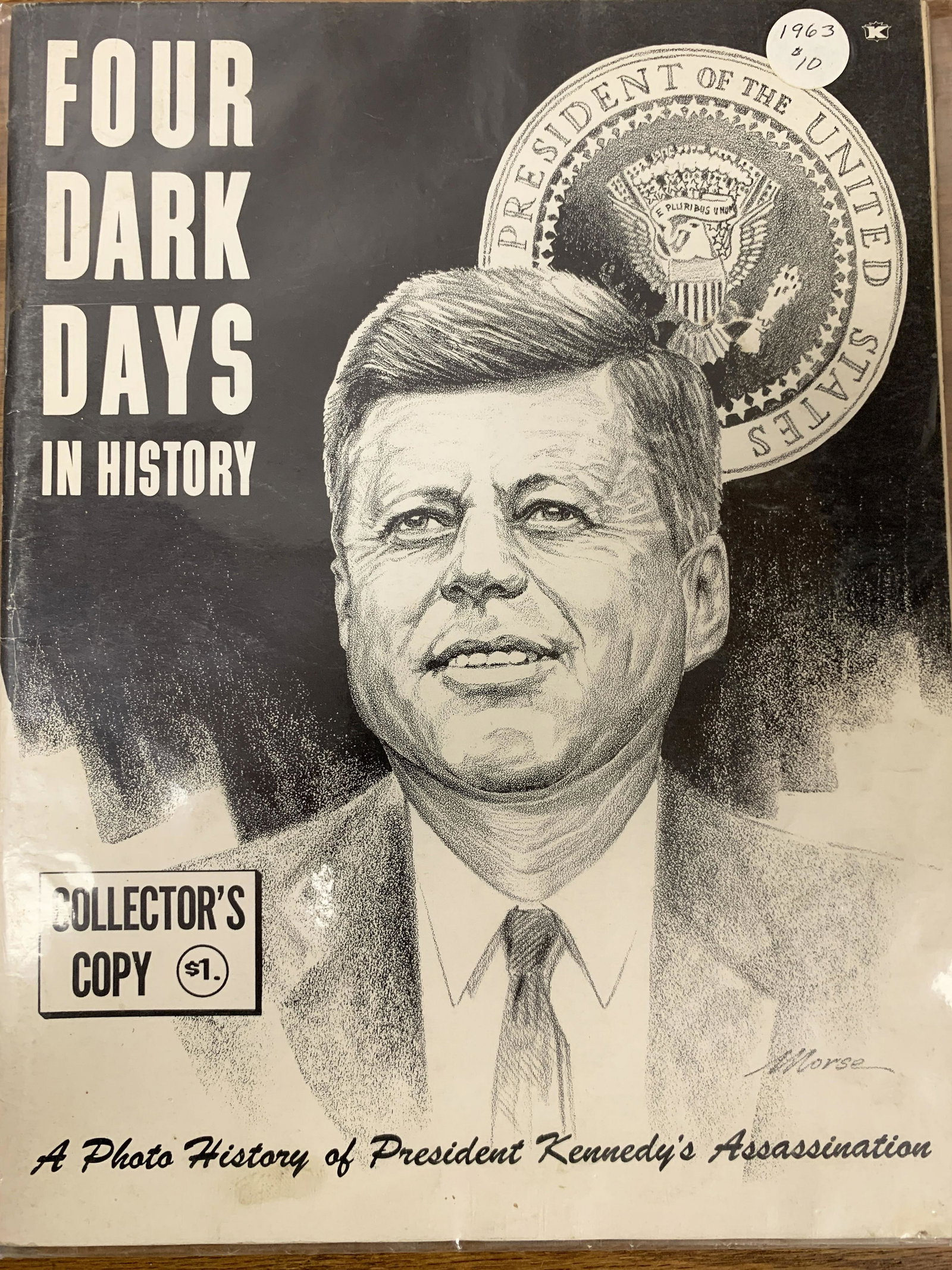 Four Dark Days Assassination Book on John F. Kennedy (1 of 1)
