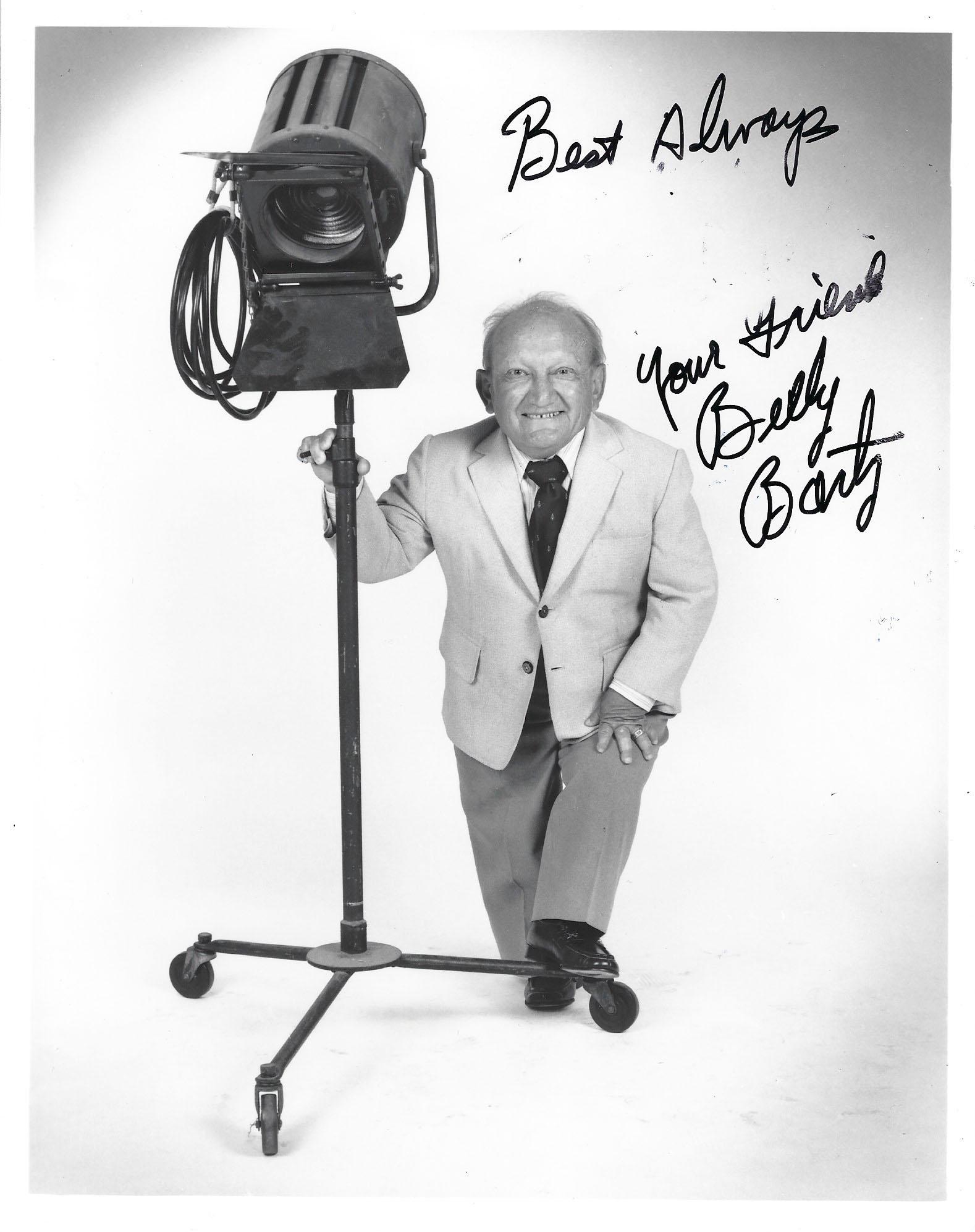 Billy Barty signed photo: Billy Barty signed photo. 8x10 inches