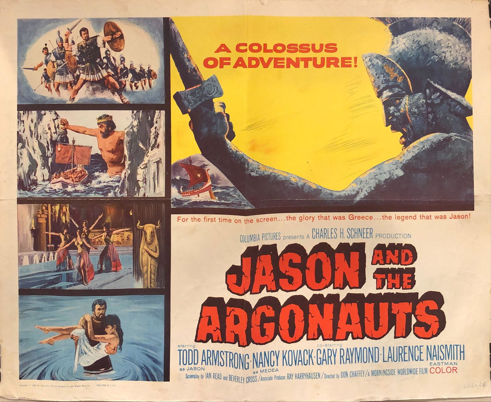 Jason and the Argonauts original 1963 vintage display (1 of 1)