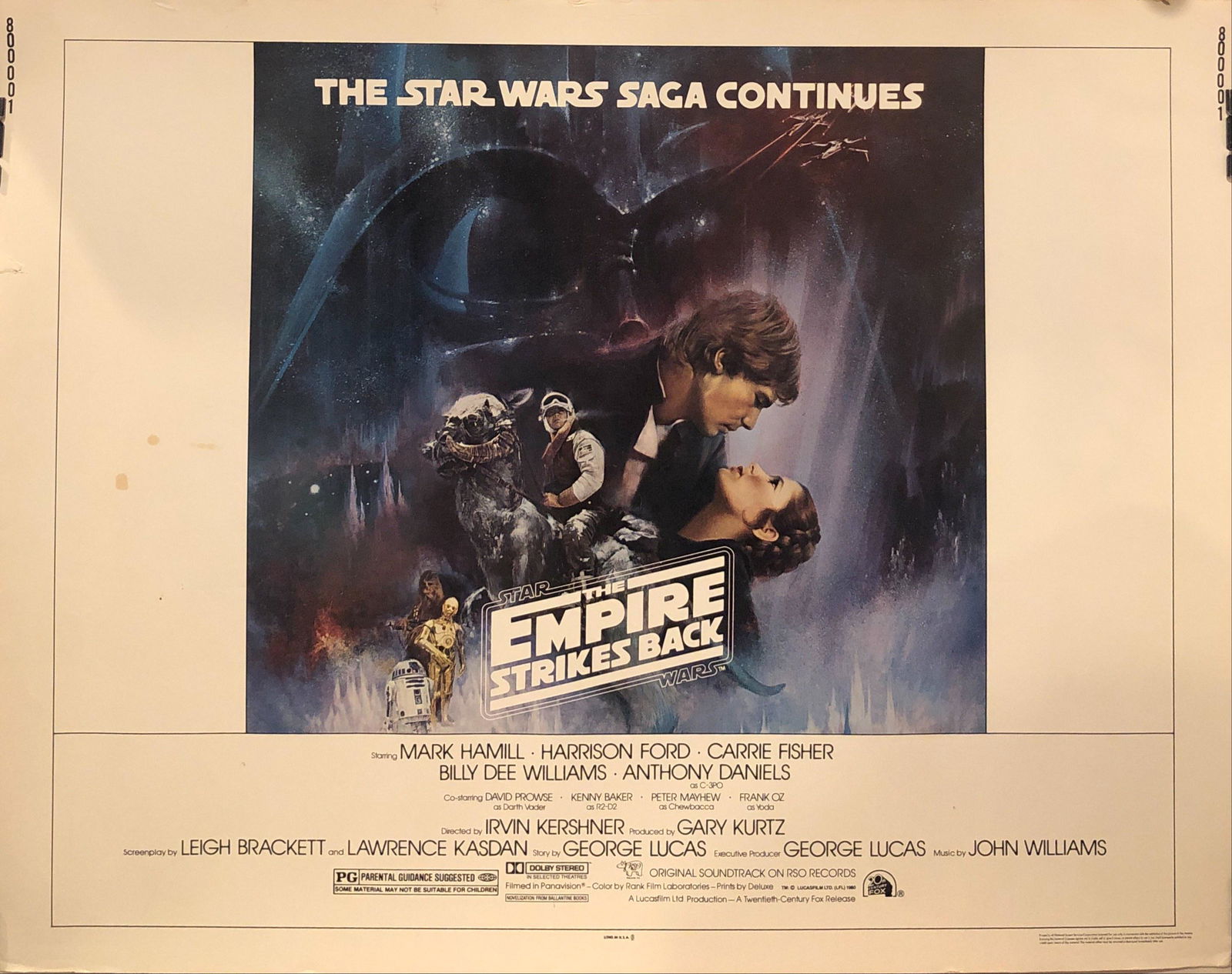 Star Wars: The Empire Strikes Back original 1980 (1 of 1)