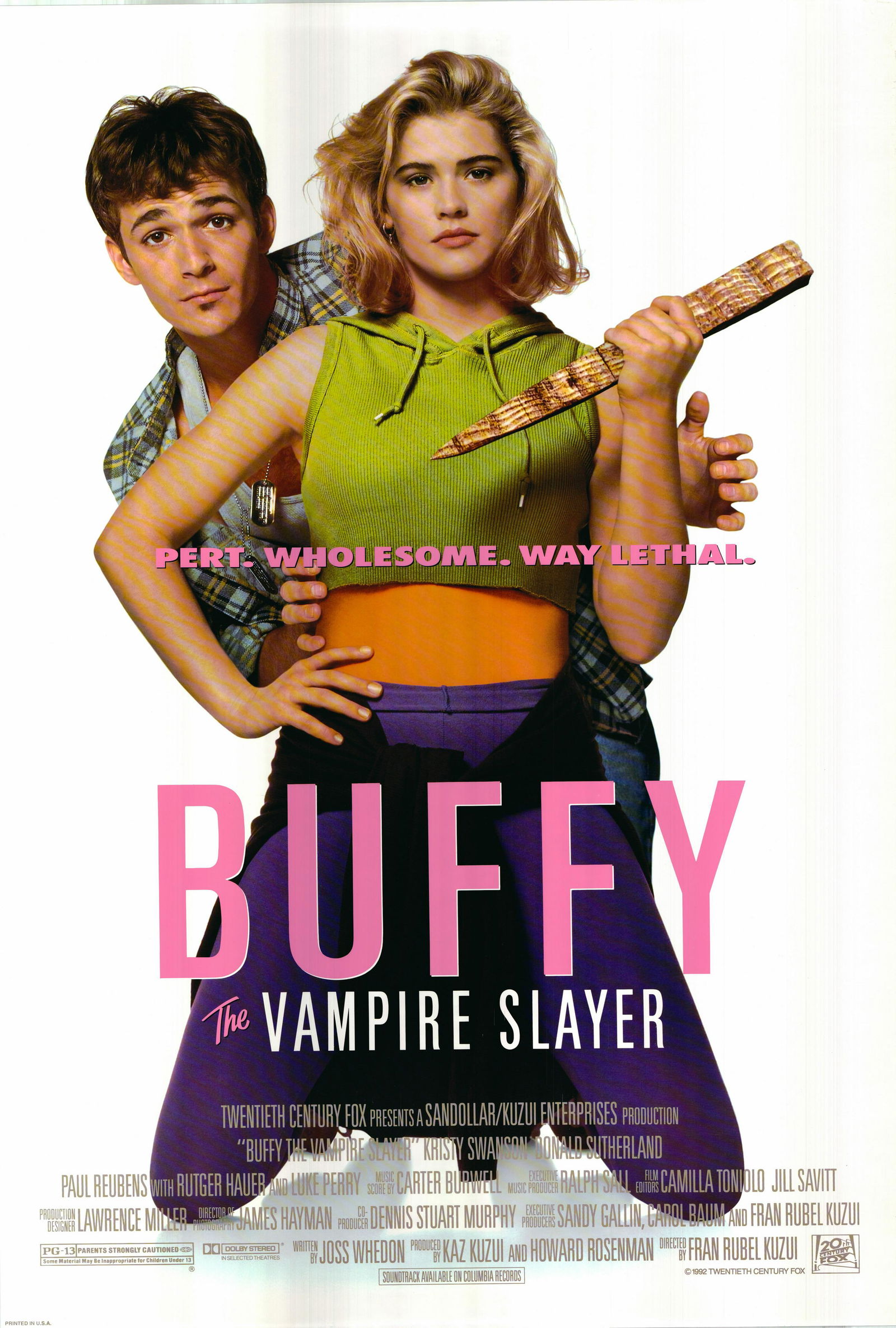 Buffy the Vampire Slayer 1992 original vintage movie (1 of 1)