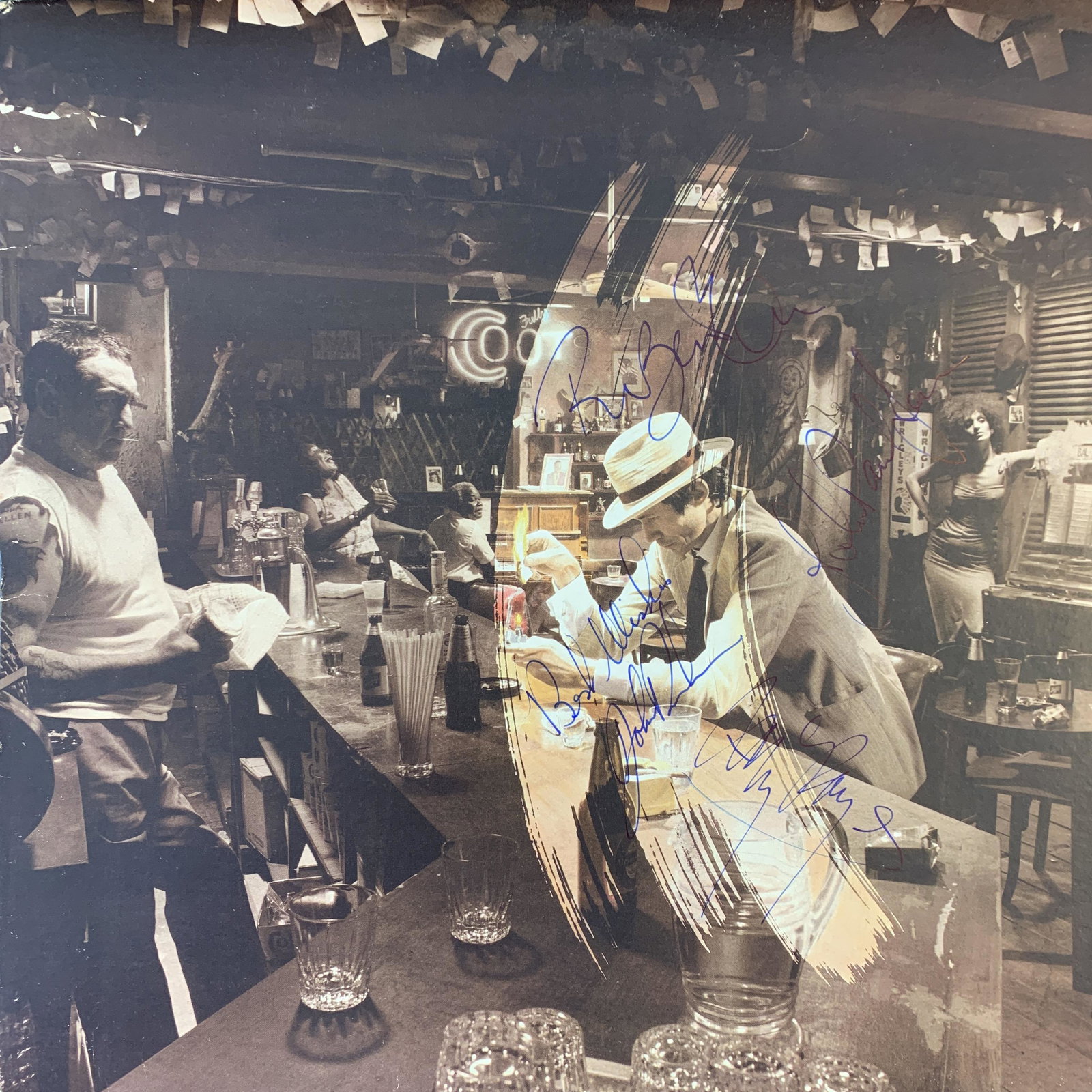 Led Zeppelin In Through The Out Door signed album (1 of 1)