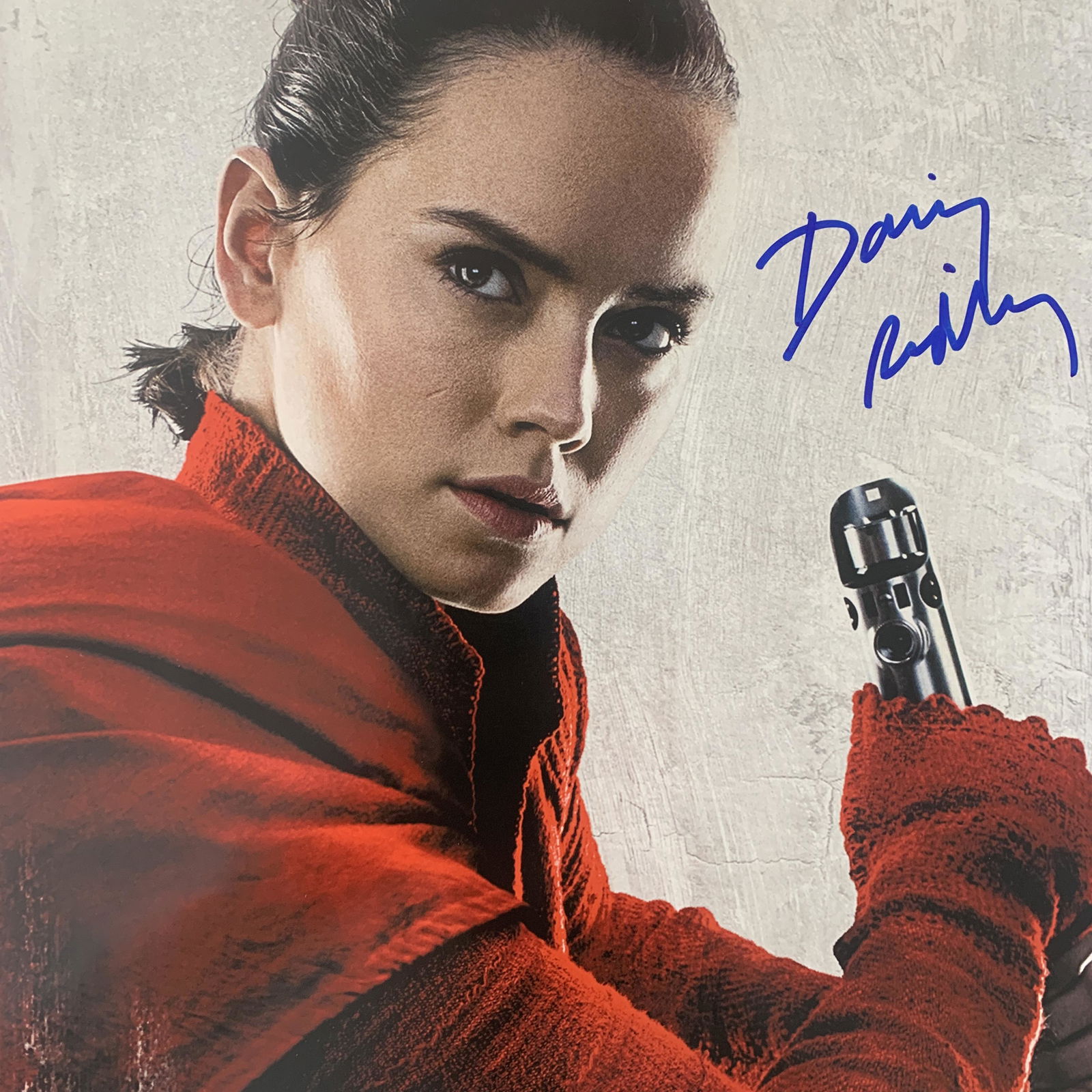 Star Wars The Last Jedi cast signed insert book: Star Wars The Last Jedi cast signed insert book autographed by Daisy Ridley (twice), Mark Hamill, Adam Driver, John Williams, Oscar Isaac, Lupita Nyong'o, and John Boyega. 10x10 inches