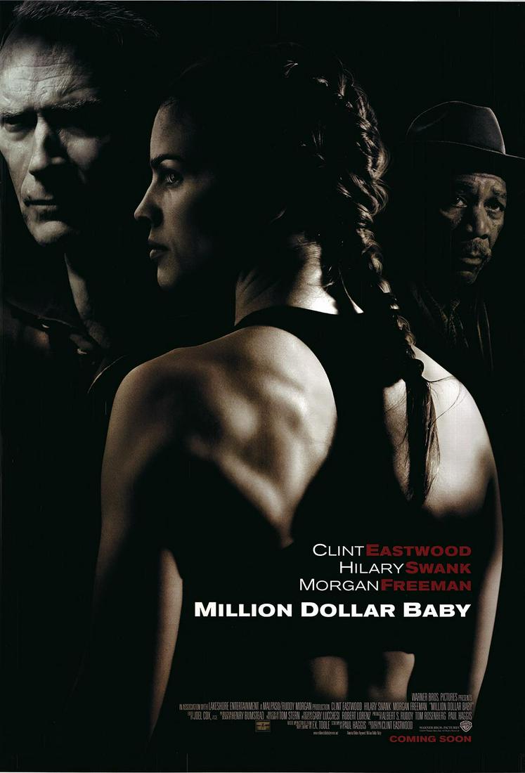 Million Dollar Baby 2004 original one sheet movie: Million Dollar Baby 2004 original one sheet movie poster. Rolled, 27X41 Inches