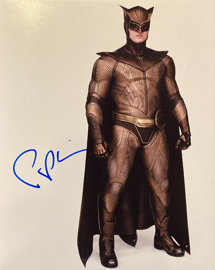 Watchmen Patrick Wilson signed movie photo: Watchmen signed movie photo autographed by Patrick Wilson. 8x10 inches