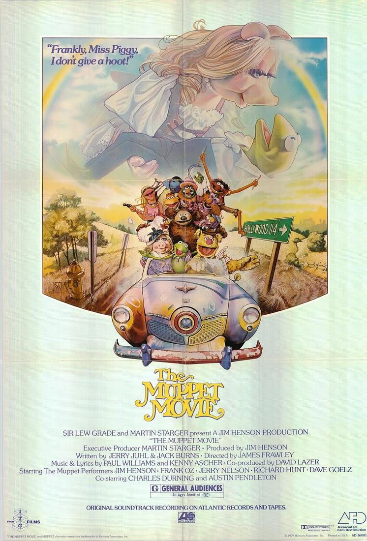 The Muppet Movie Original 1979 Movie Poster (1 of 1)