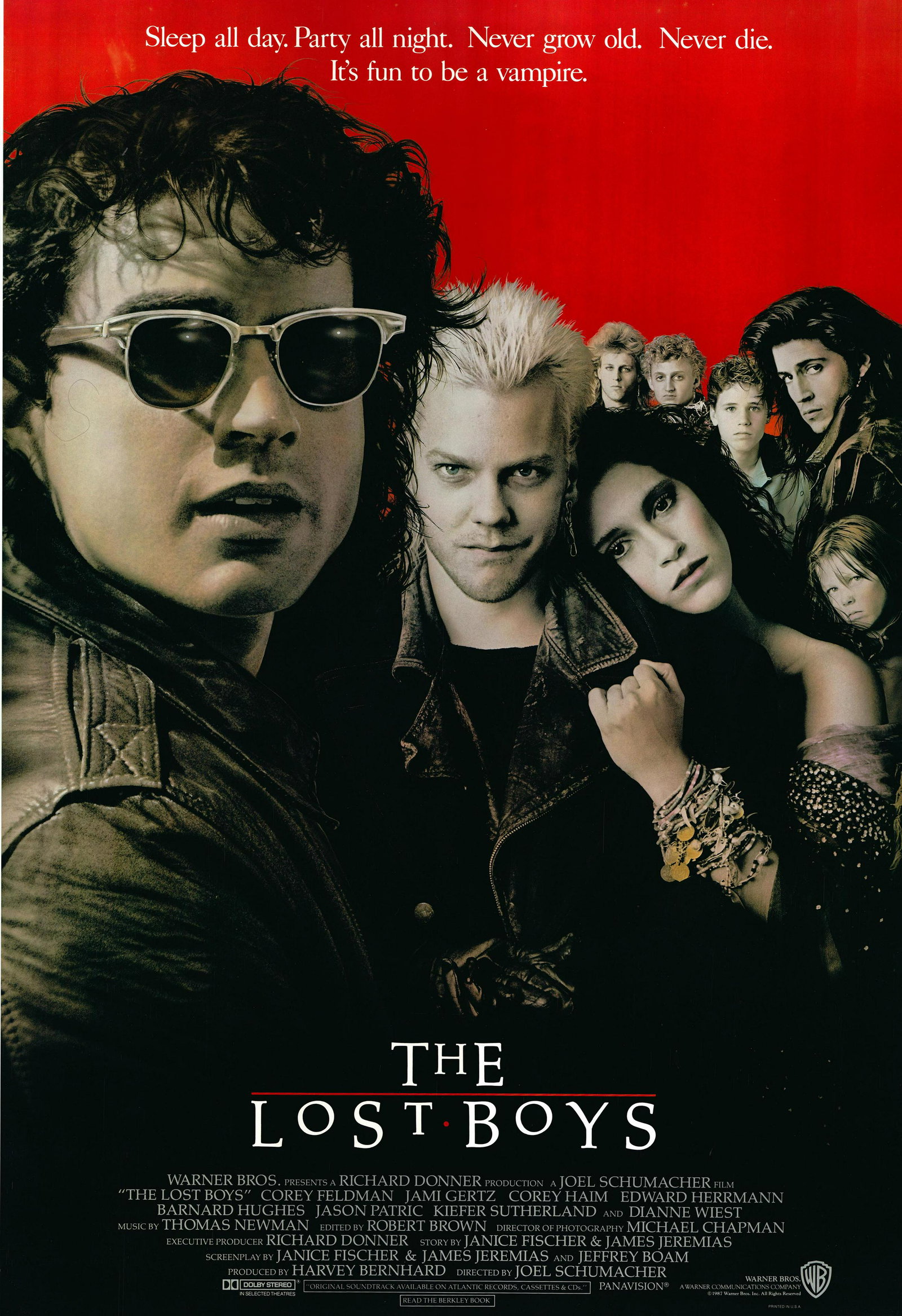 The Lost Boys 1987 original vintage one sheet poster (1 of 1)