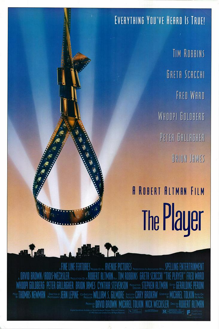 The Player 1992 original one sheet movie poster (1 of 1)