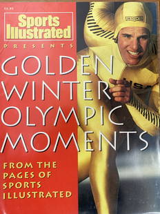 Sports Illustrated Magazine 1991 Eric Heiden Issue: Sports Illustrated Magazine Presents Golden Winter Olympic Moments featuring Eric Heiden, Speed Skating. January 1st, 1991.