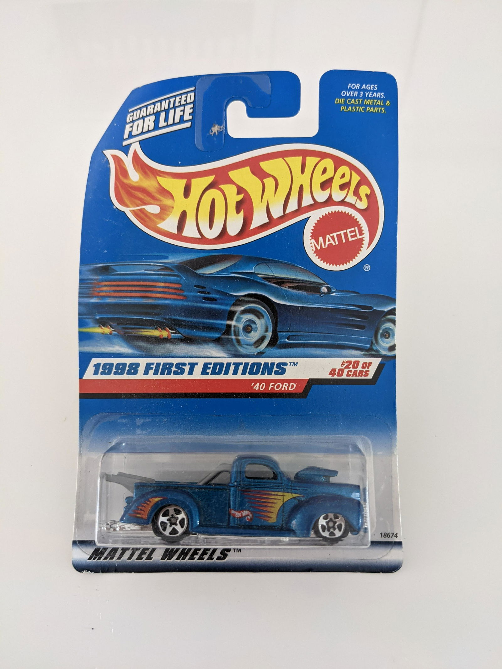 Hot Wheels '40 Ford 1998 First Editions #20 of 40: Mattel Hot Wheels '40 Ford 1998 First Editions #20 of 40
