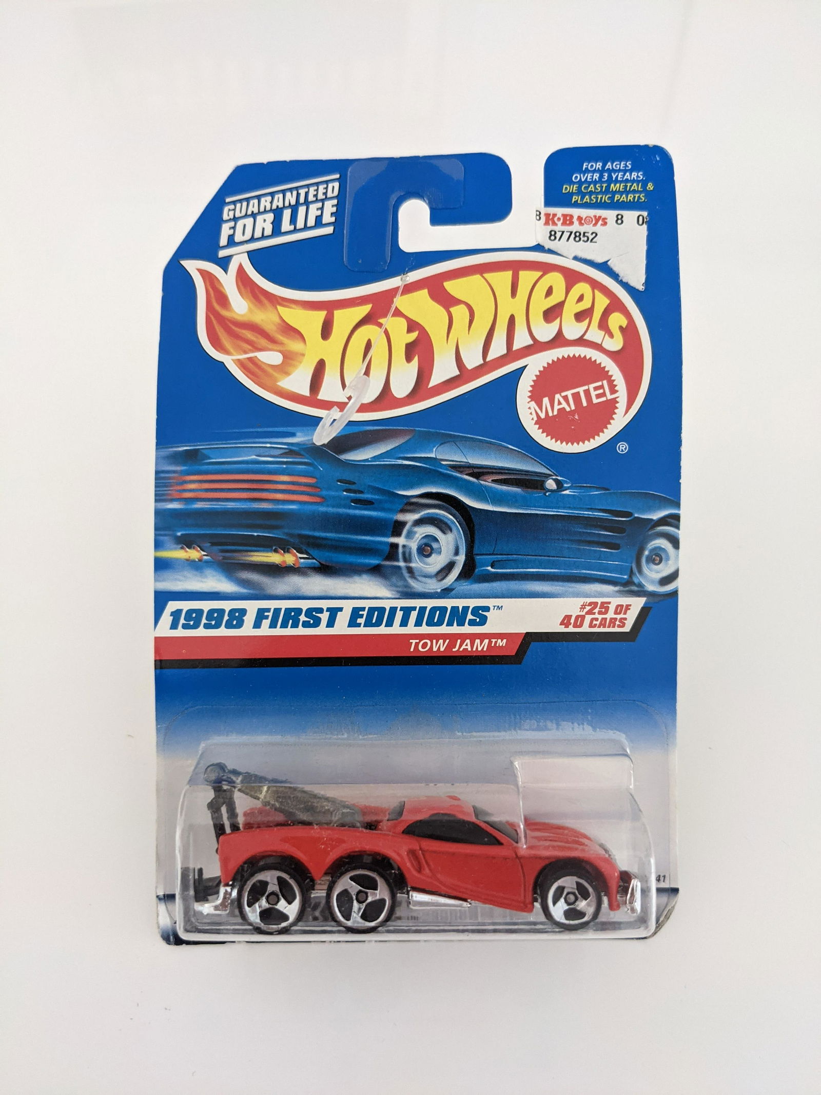Hot Wheels Tow Jam 1998 First Editions Car #25 of 40: Hot Wheels Tow Jam 1998 First Editions Car #25 of 40