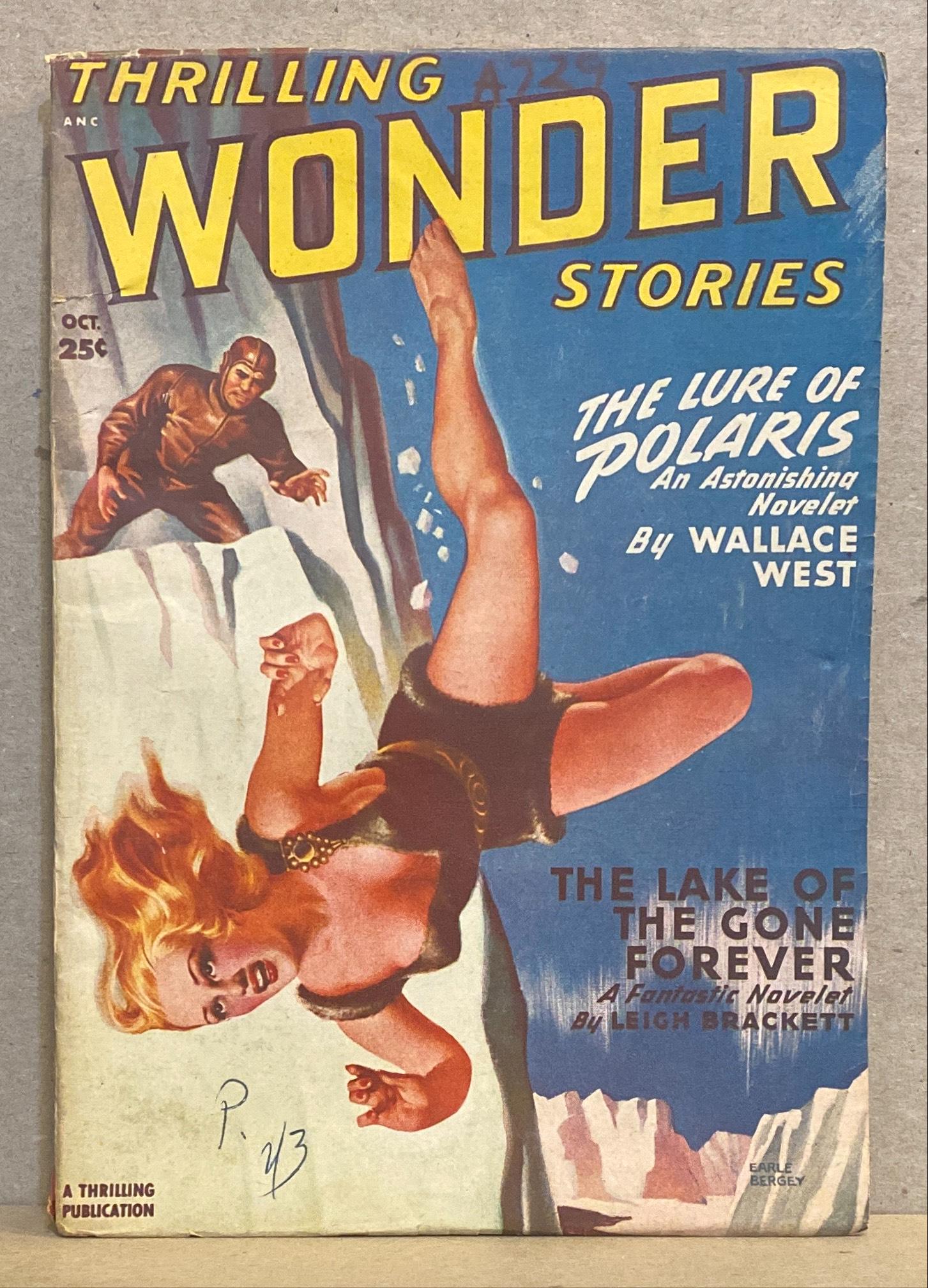 Thrilling Wonder Stories original October 1949 vintage (1 of 1)
