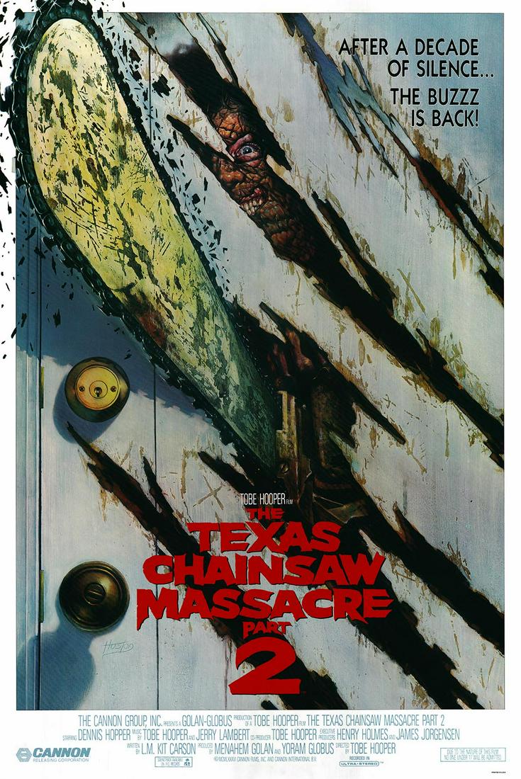 The Texas Chainsaw Massacre 2 1986 original one sheet (1 of 1)