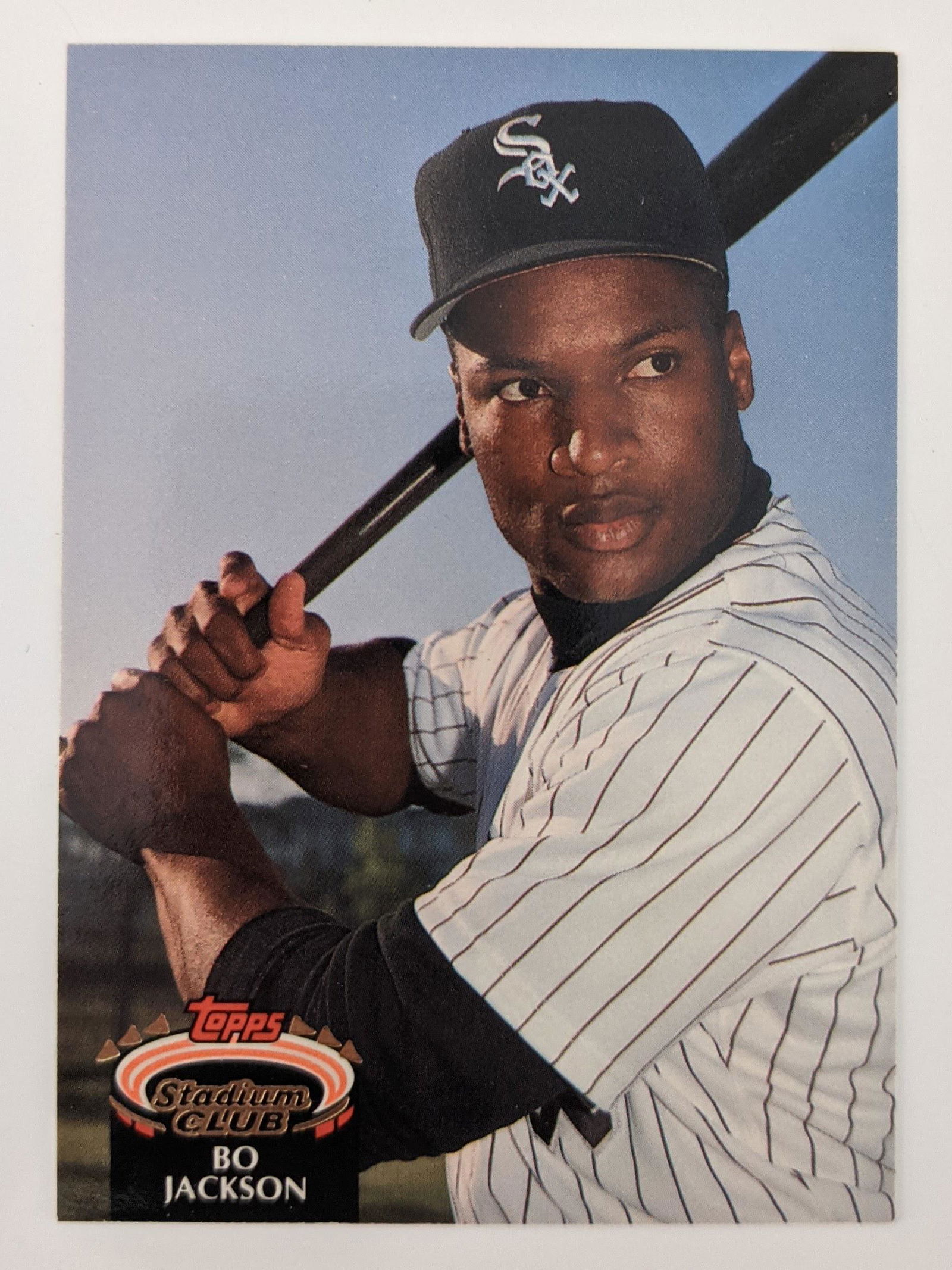 Bo Jackson Baseball Trading Card - Topps Stadium Club (1 of 1)