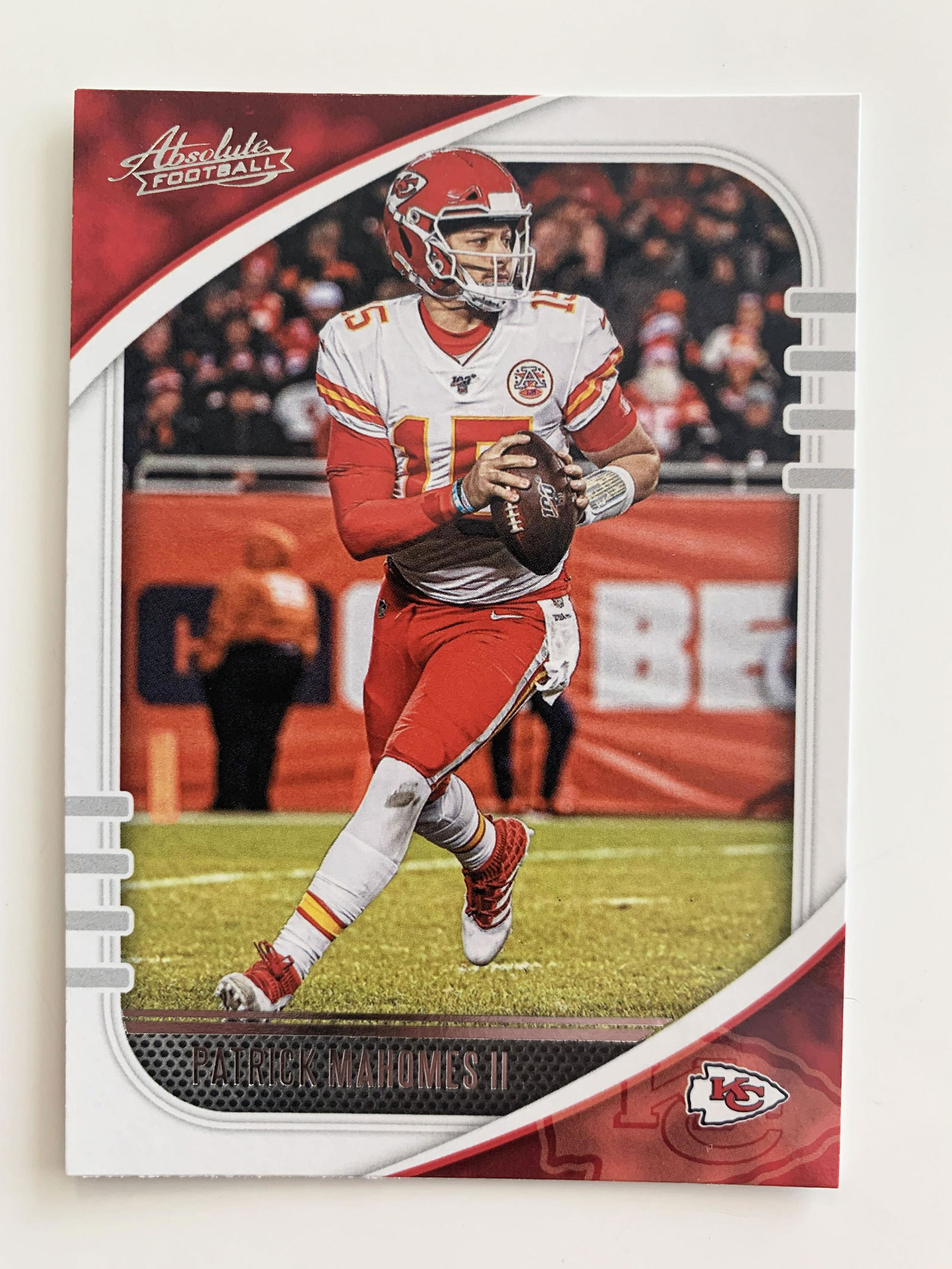 2020 PANINI ABSOLUTE FOOTBALL #99 PATRICK MAHOMES (1 of 1)