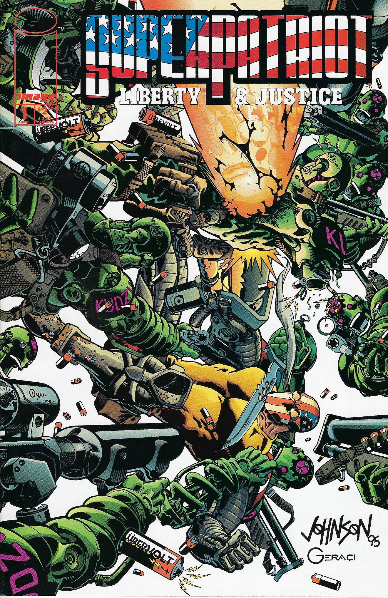 Superpatriot: Liberty & Justice Image Comic Book #1 (1 of 1)