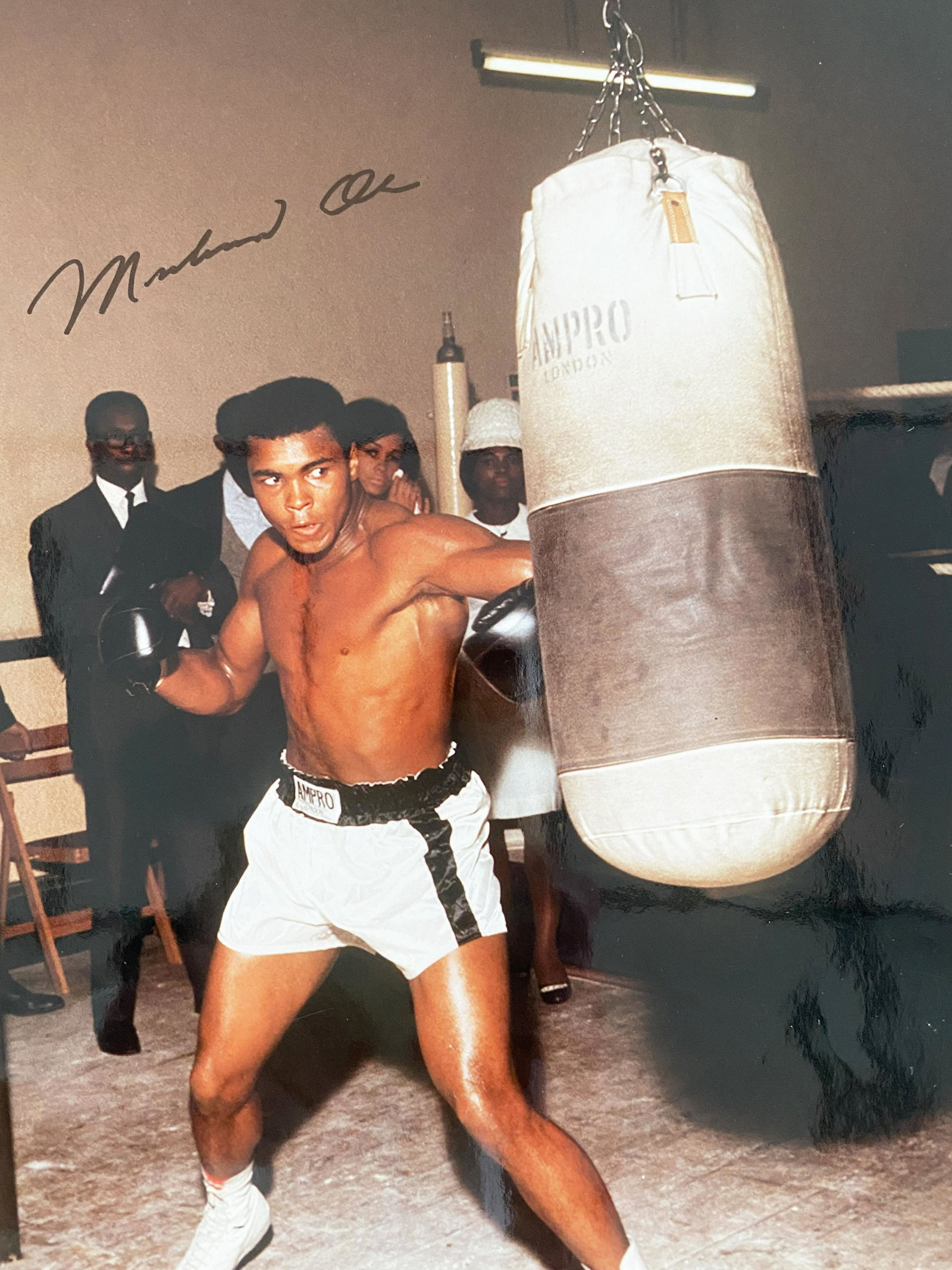 Muhammad Ali Signed Photo: Muhammad Ali Signed Photo. 8x10 inches