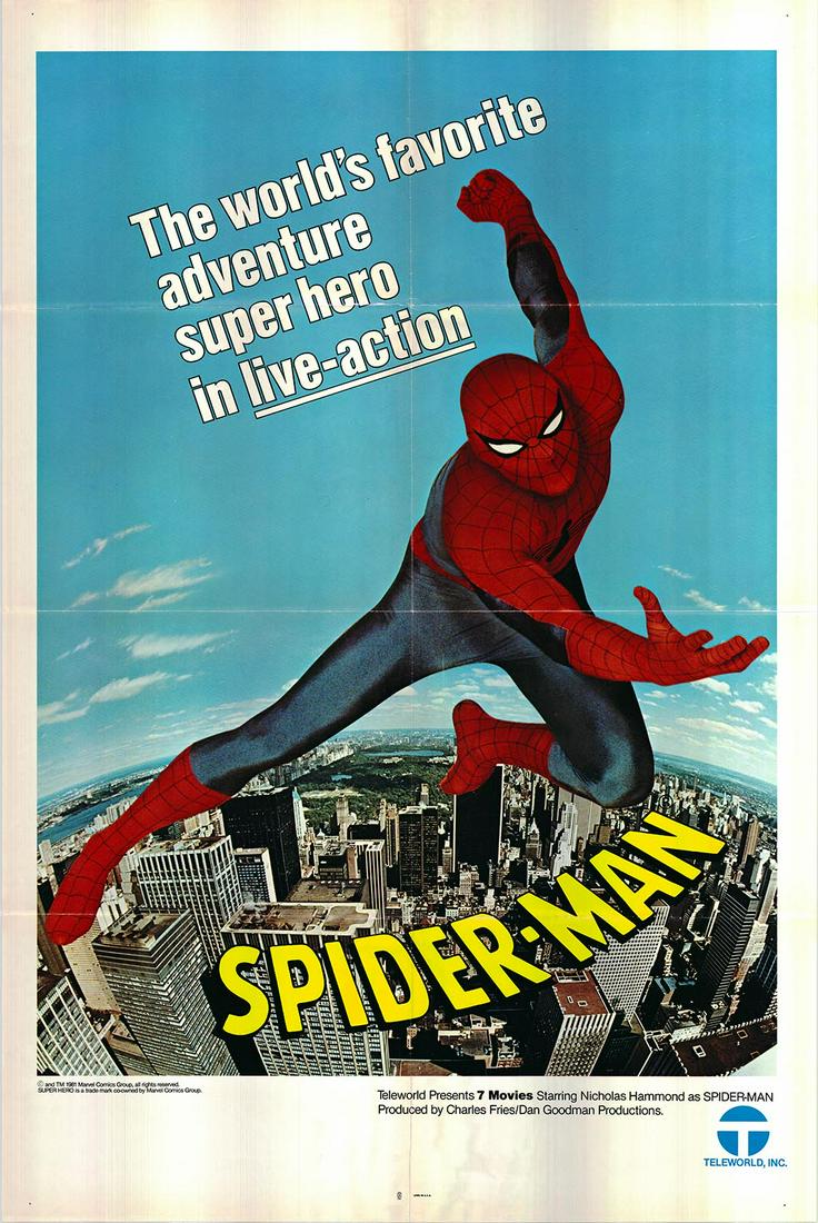 Spider-Man original 1981 vintage one sheet poster (1 of 1)