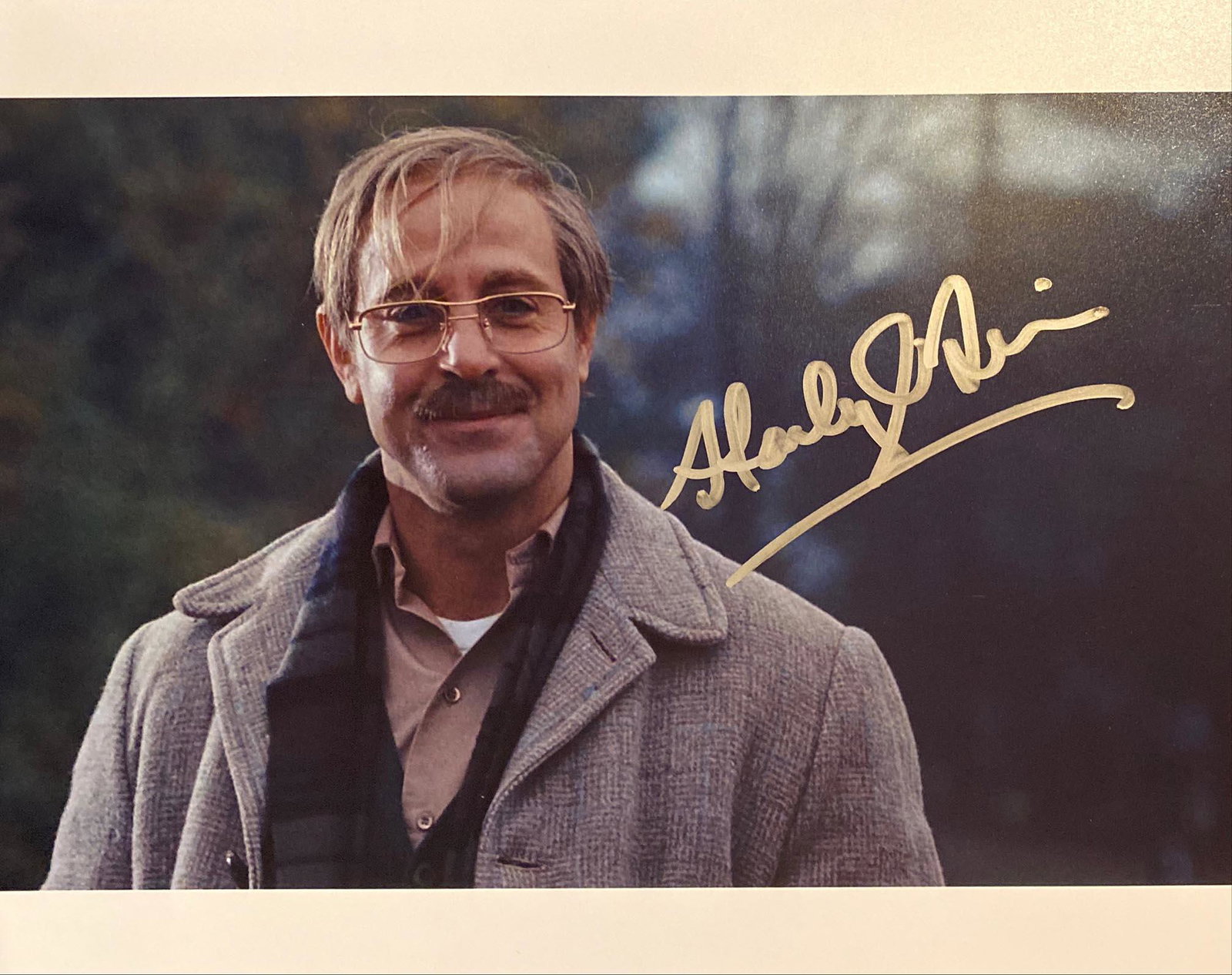 Stanley Tucci signed photo: Stanley Tucci signed photo. 8x10 inches