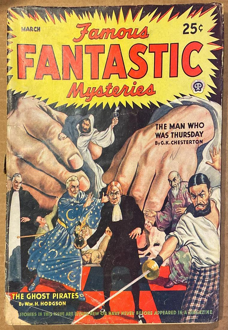 Famous Fantastic Mysteries March 1944 original vintage (1 of 1)