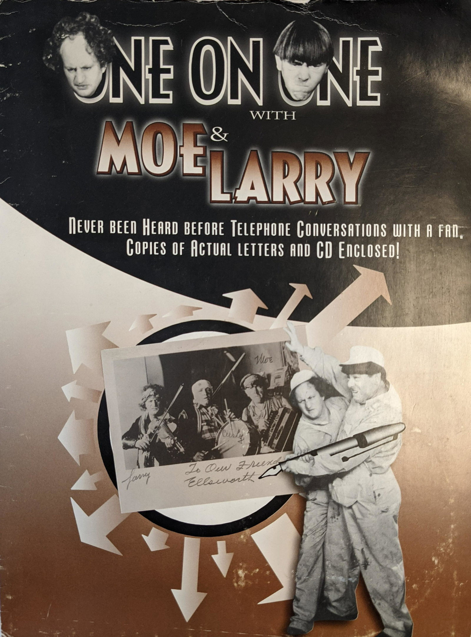 One On One with Moe and Larry: One On One with Moe and Larry - Includes Copies of actual letters, and Phone Conversations CD - 9 x 12 inches