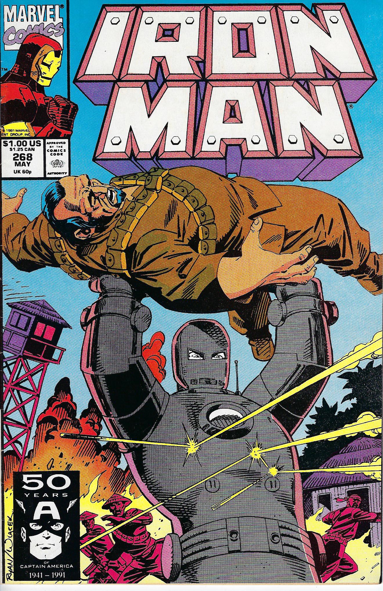 Iron Man Marvel Comic Book #268 (1 of 1)
