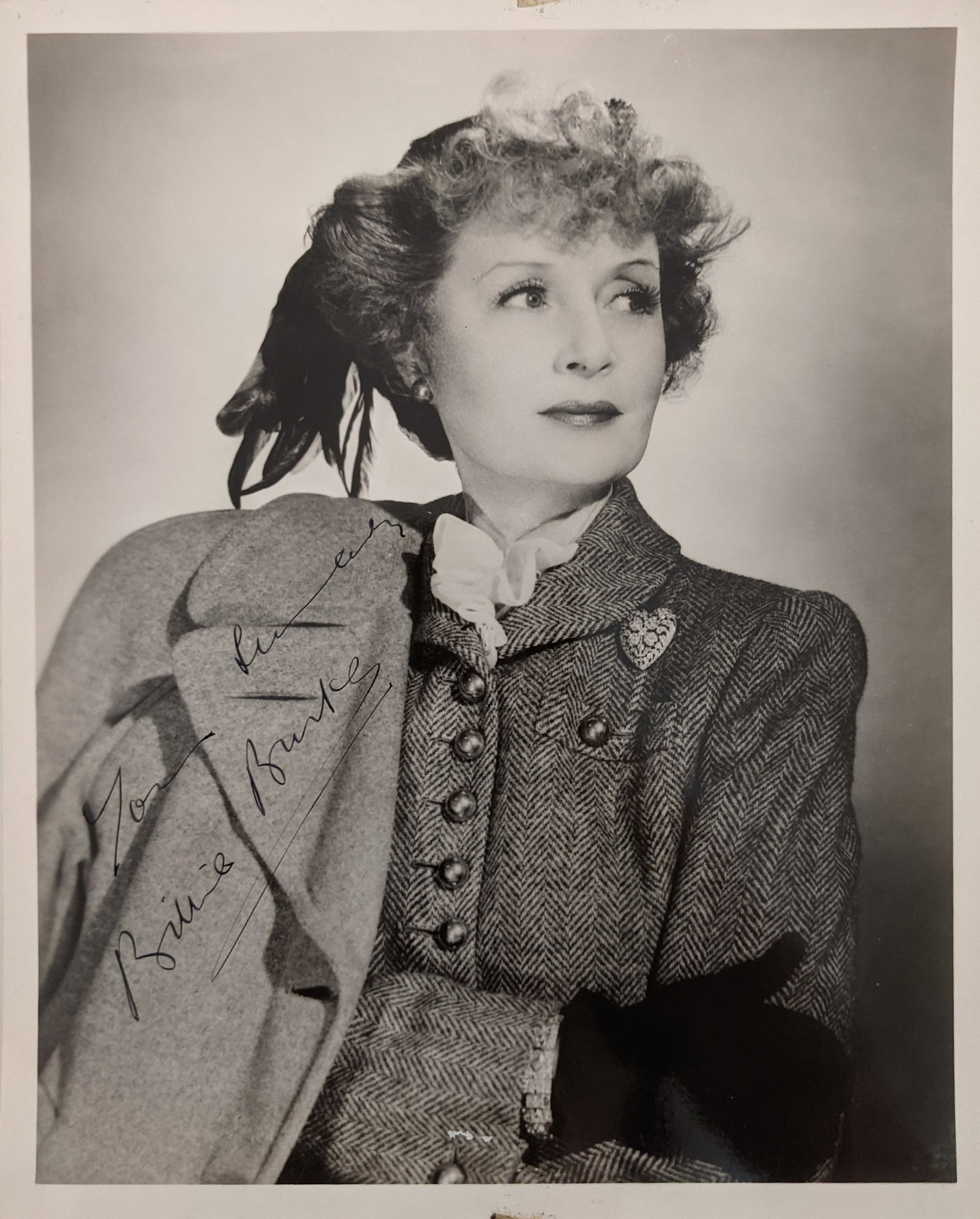 Billie Burke Signed Photo: Billie Burke Signed Photo - 8x10 inches