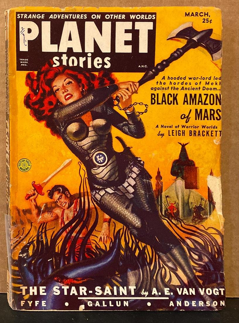 Planet Stories original 1951/03 vintage pulp magazine (1 of 1)