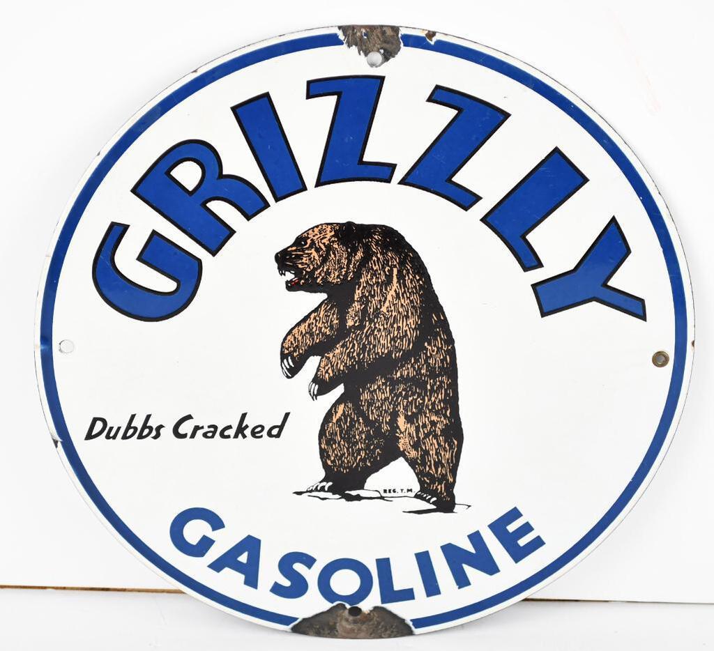 Grizzly Gasoline w/logo PPP sign (1 of 4)