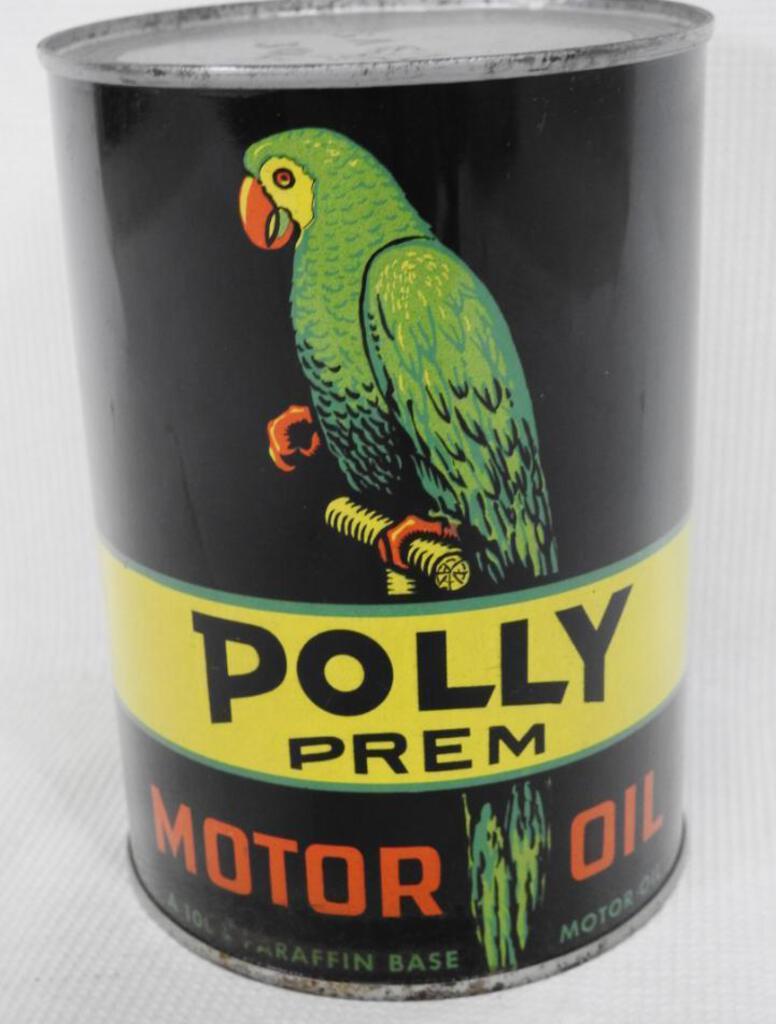 Polly Prem Motor Oil Quart Can (1 of 4)