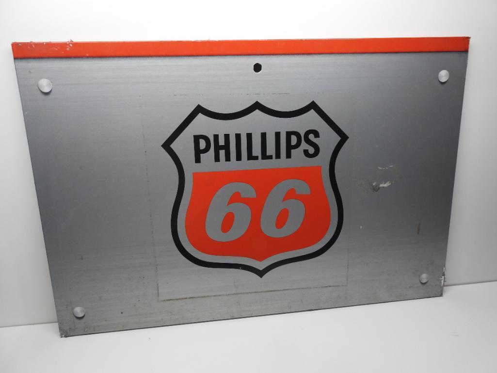 Phillips 66 Gas Pump Door Sign (1 of 3)