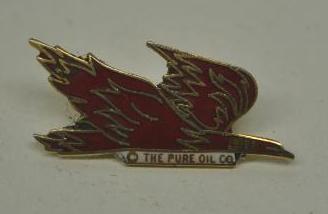 Pure Oil Co Thunderbird Lapel Pin (1 of 2)