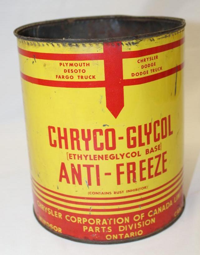 Chrysler Plymouth DeSoto Dodge 1 Imperial Gallon Antifreeze Can (1 of 3)