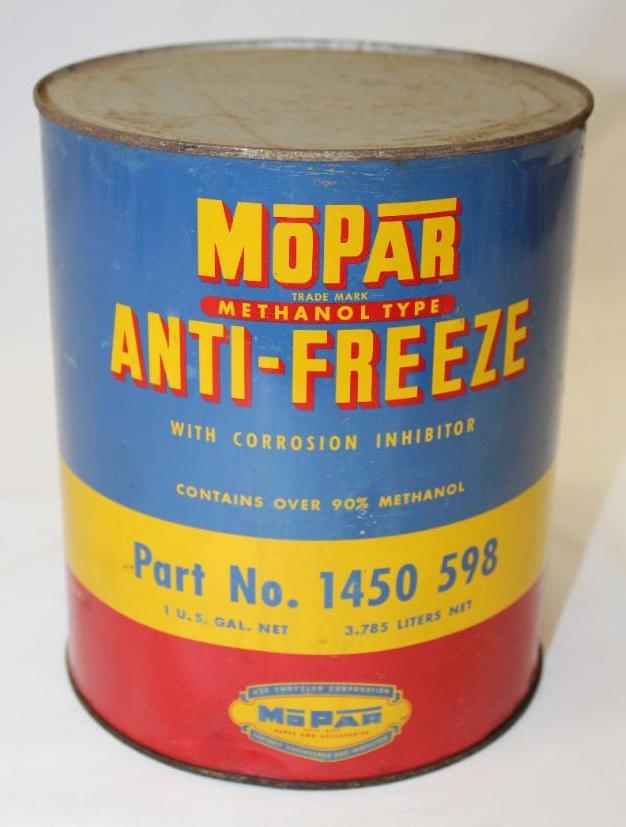 Mopar Chrysler 1 Gallon Antifreeze Can (1 of 3)
