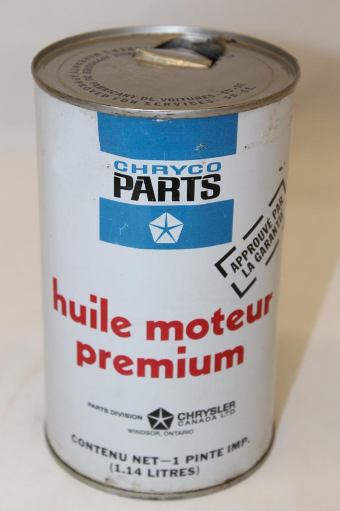 Mopar Chrysler 1 Imperial Quart Motor Oil Can (1 of 4)