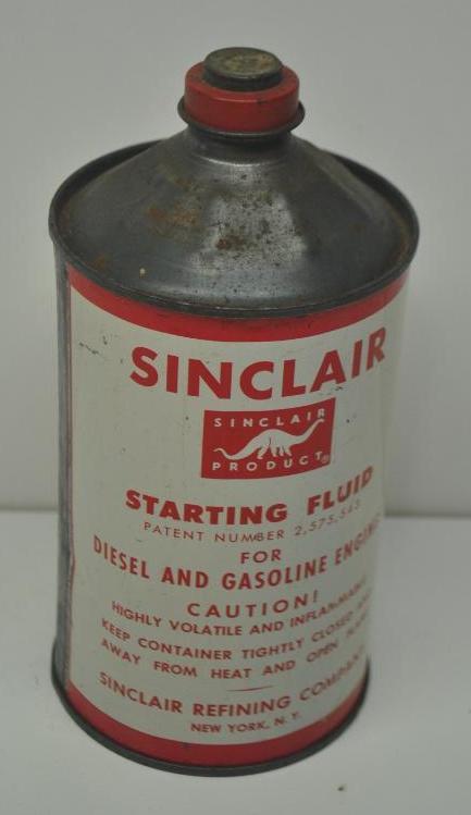 Sinclair Starting Fluid Can (1 of 3)