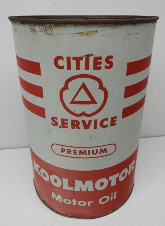 Cities Service HD Koolmotor Five Quart Can (Heart) (1 of 3)
