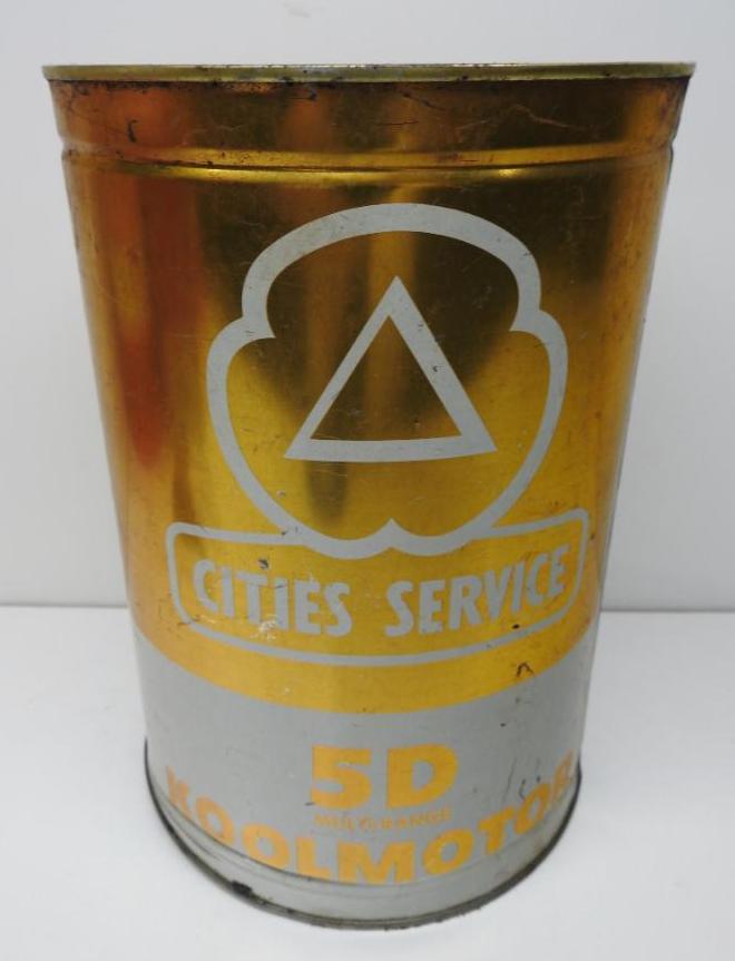 Cities Service 5D Koolmotor Five Quart Can (1 of 4)