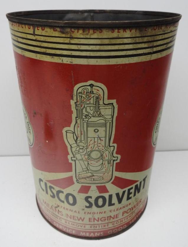 Cities Service Cisco Solvent Five Quart Can (1 of 4)