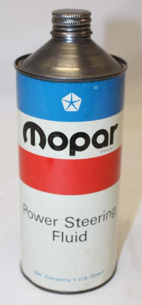 Mopar Power Steering Fluid Cone Top Oil Can (1 of 3)