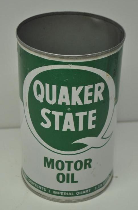 Quaker State Motor Oil Imperial Quart Can (1 of 3)
