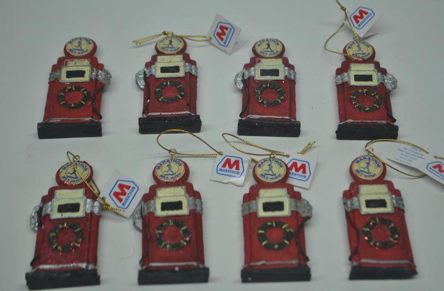 Marathon Mile-Maker Gas Pump Christmas Ornaments (1 of 3)