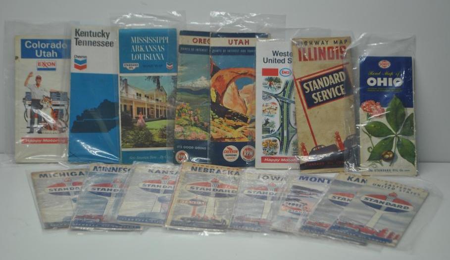 Group of Standard Oil & Affiliates Road Maps (1 of 5)