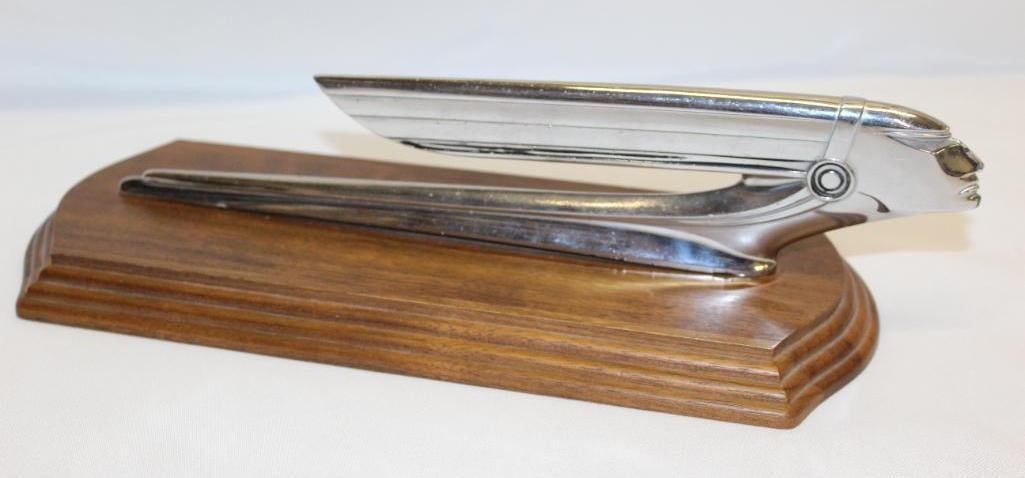 1937 Pontiac Indian Chief Radiator Mascot Hood Ornament (1 of 4)