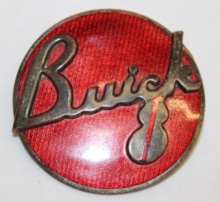1936 Buick 8 Radiator Emblem Badge (1 of 2)