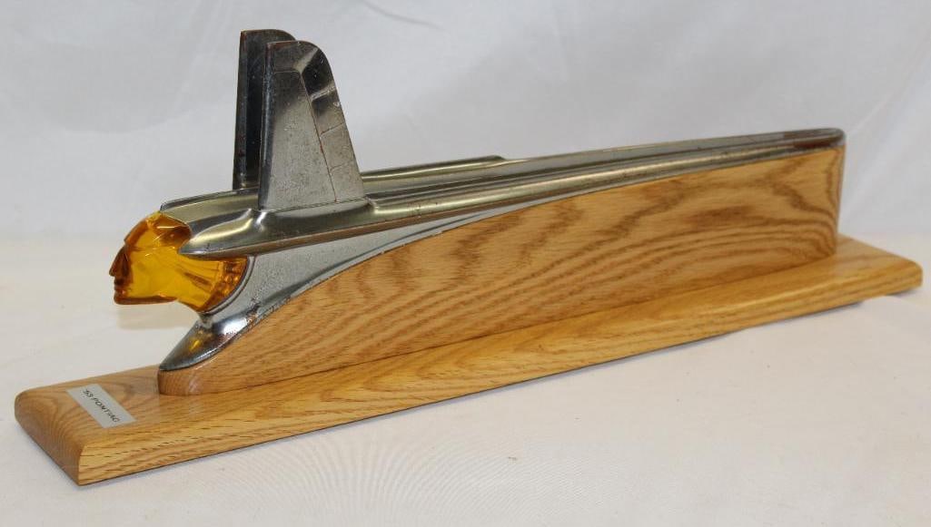 1953 Pontiac Chief Radiator Mascot Hood Ornament (1 of 6)