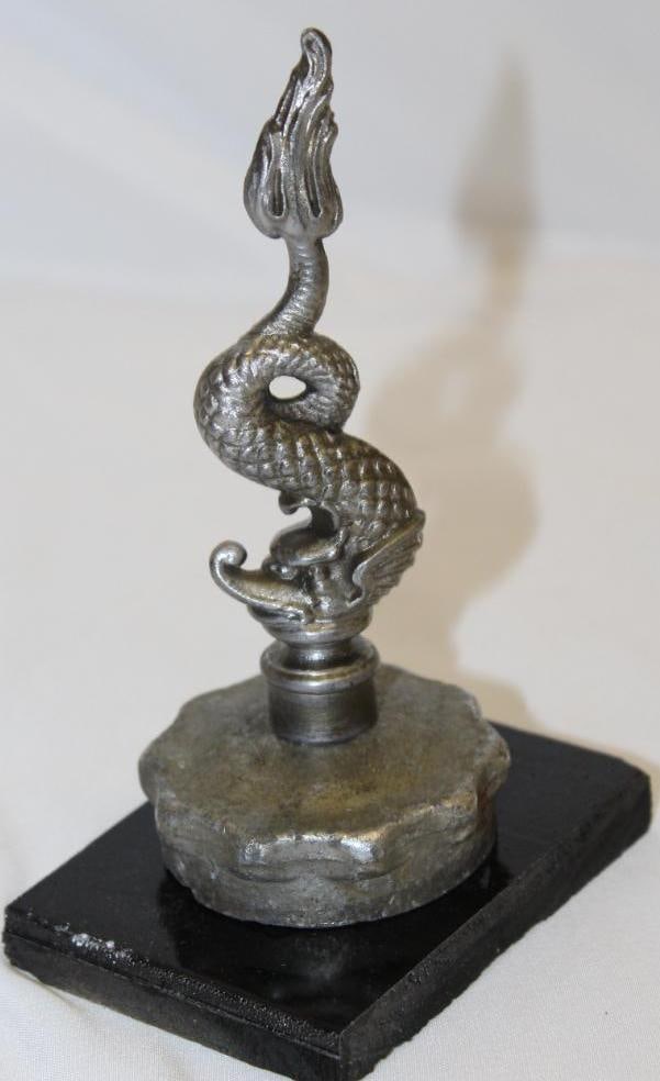 Sea Serpent Radiator Mascot Hood Ornament (1 of 4)