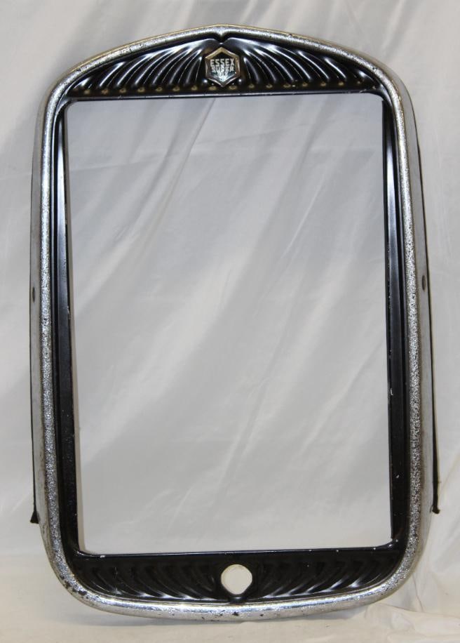1930 Essex Super Six Radiator Grill Shell w/ Emblem Badge (1 of 3)